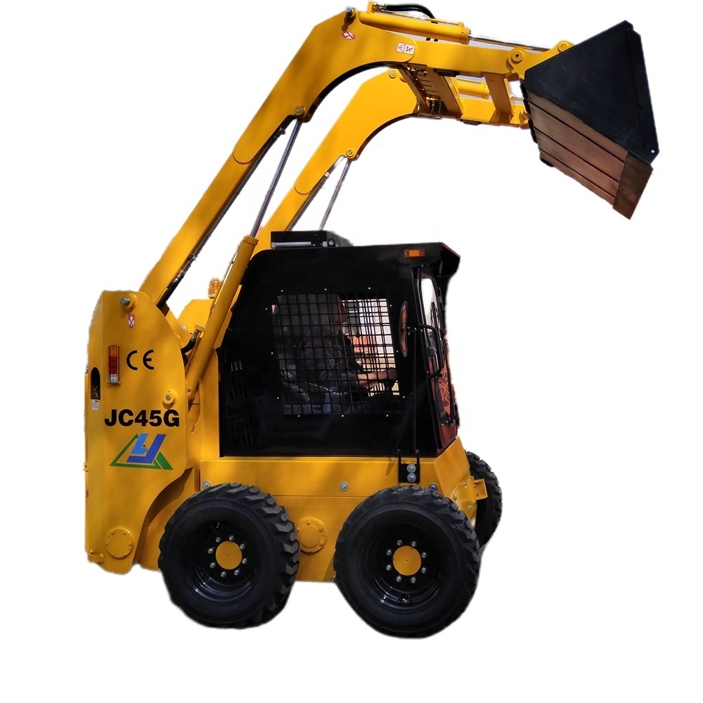 China skid steer 50HP JC45 mini skidsteer loader with Japan yanmar engine