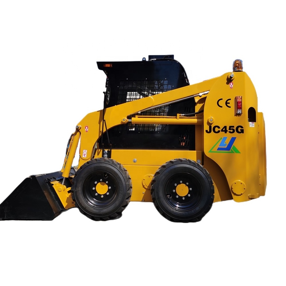 China skid steer 50HP JC45 mini skidsteer loader with Japan yanmar engine