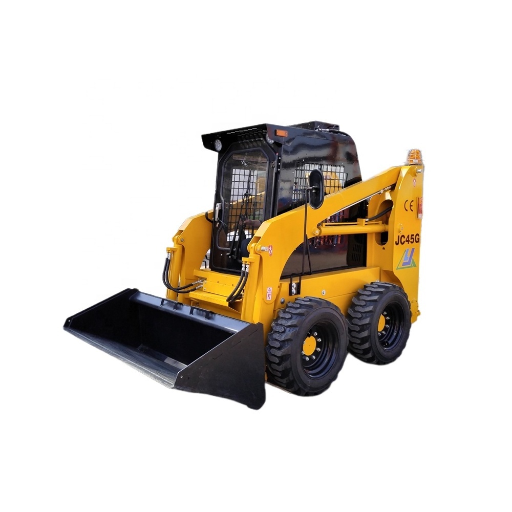 China skid steer 50HP JC45 mini skidsteer loader with Japan yanmar engine