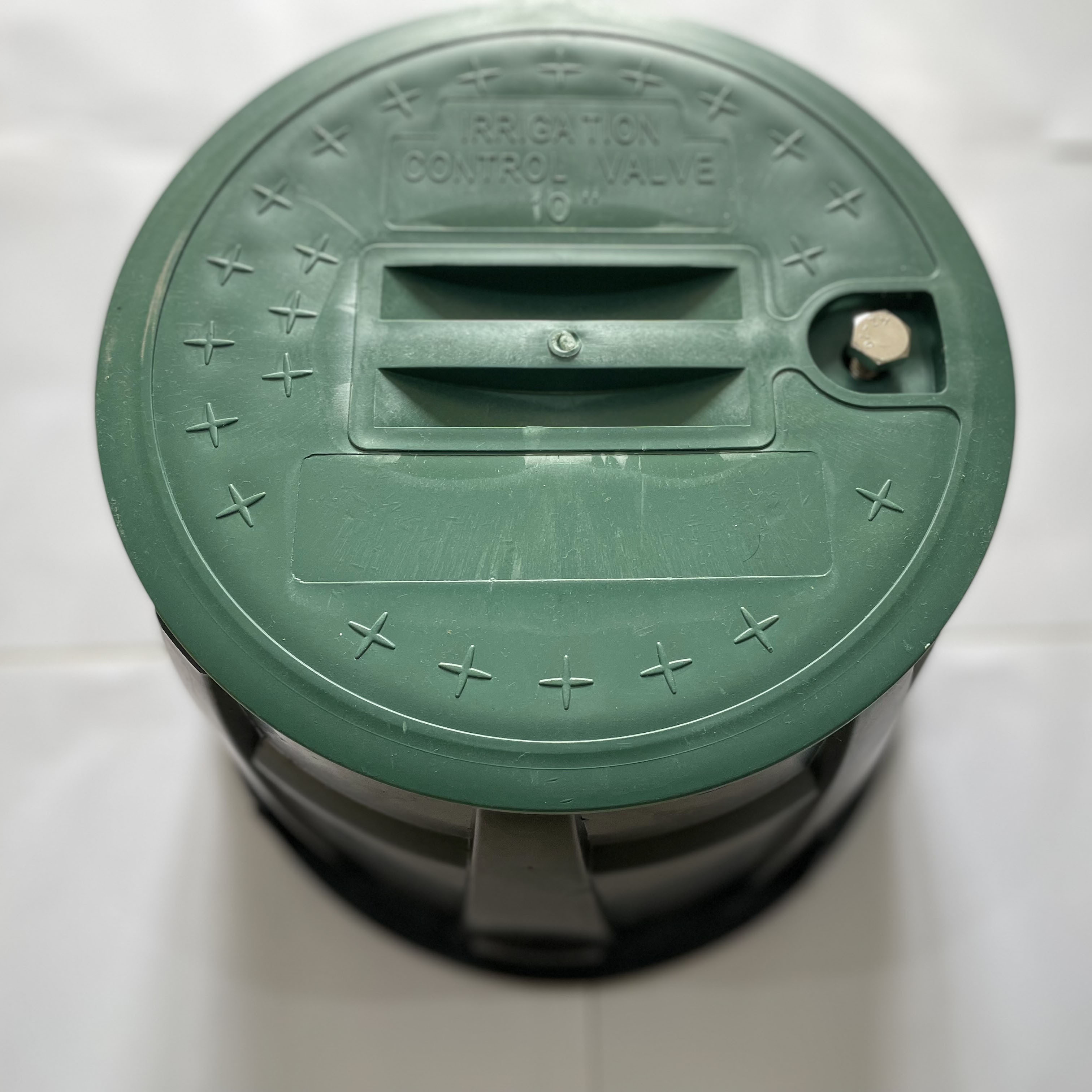 2022 Latest garden irrigation valve box 10 inch plastic agriculture sprinkler irrigation valve box