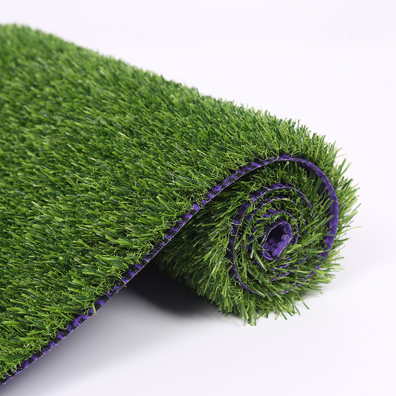 2022 New Soccer boll artificial soccer field grass U shape purple back glue football field Grass