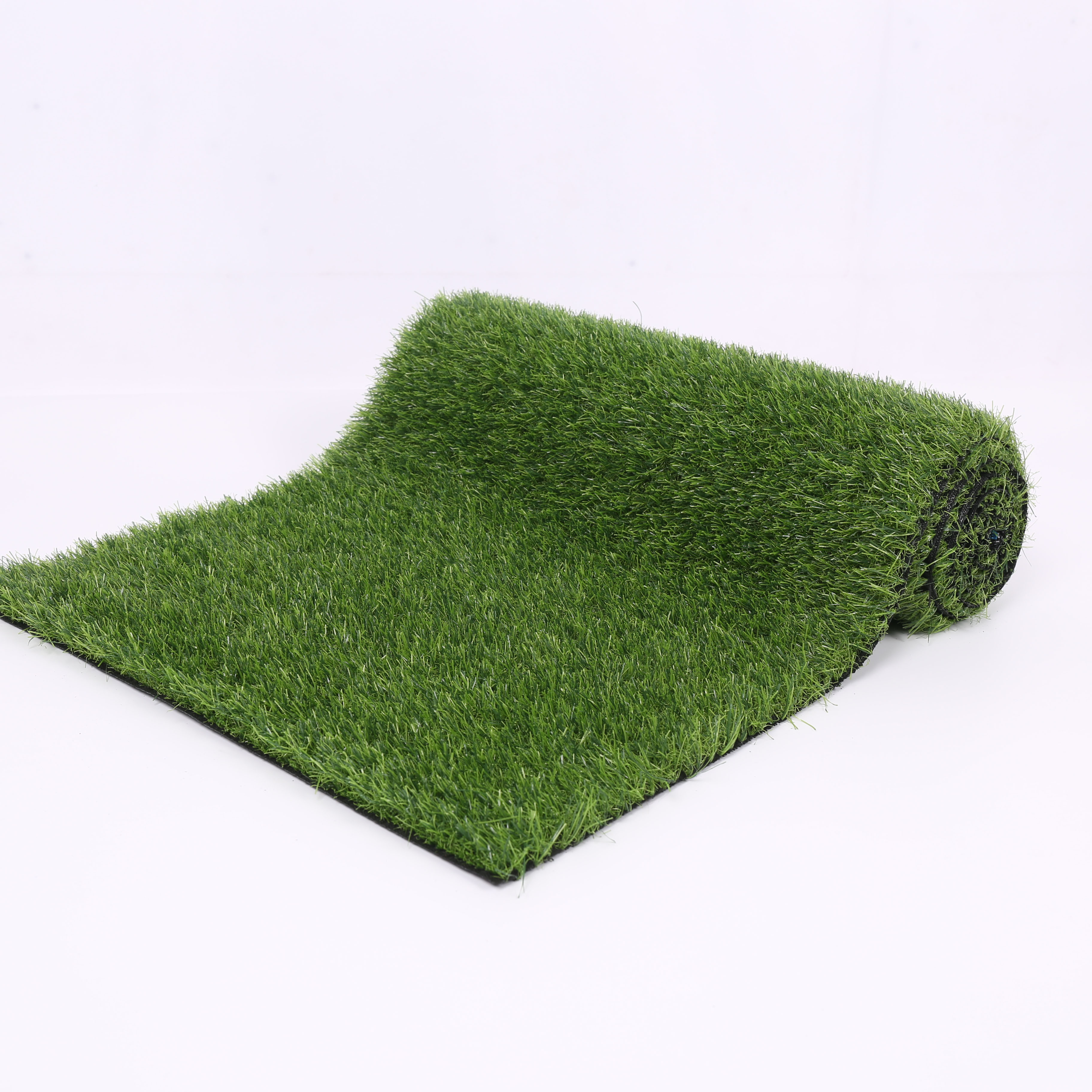 Commercial 35mm Black PE Synthetic Mat Tennis Court Turf Leisure Artificial Grass For Baseball Golf Cricket Field Green Carpet