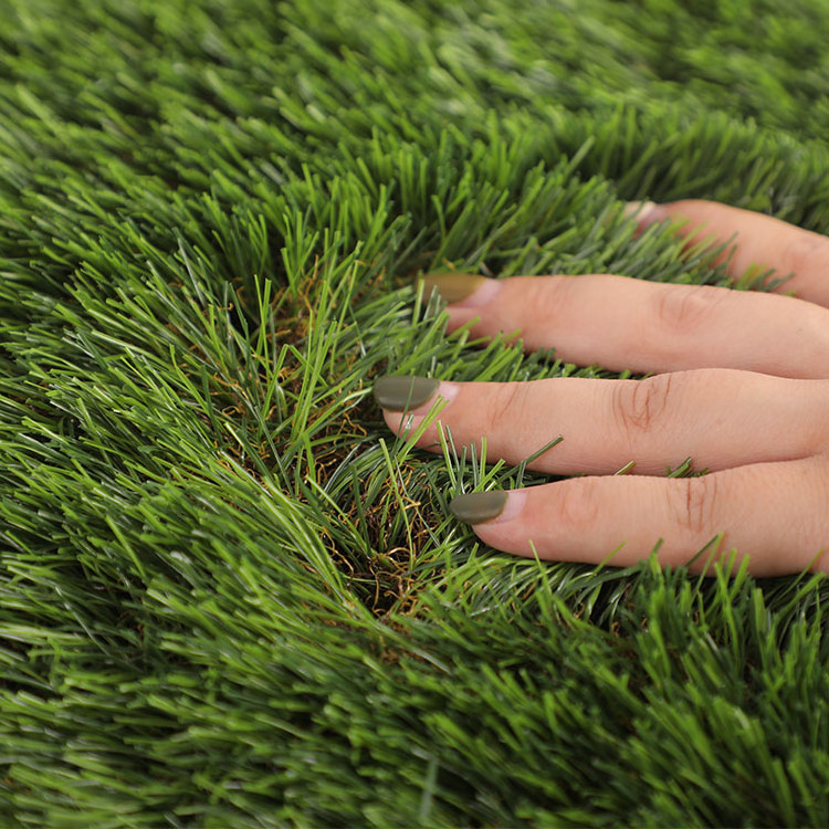 pasto sintetico para jardin outdoor landscape synthetic green fake turf artificial grass for garden decoration