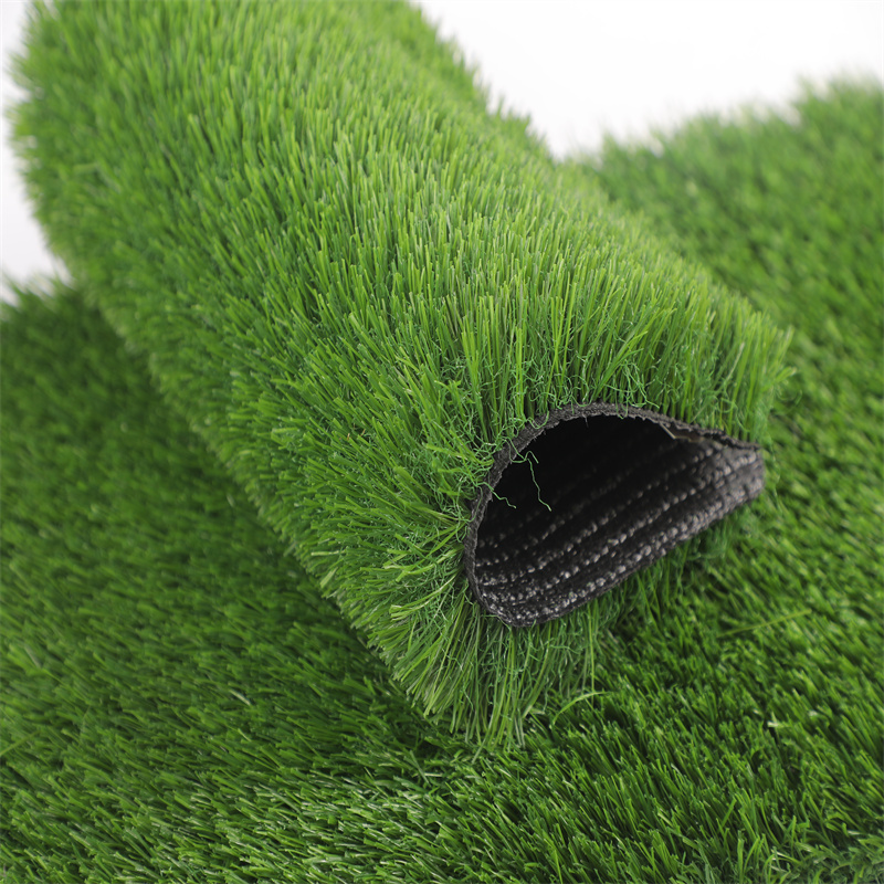 GHGrass indoor landscaping synthetic lawn mat outdoor play green color artificial turf natural grass carpet for garden balcony