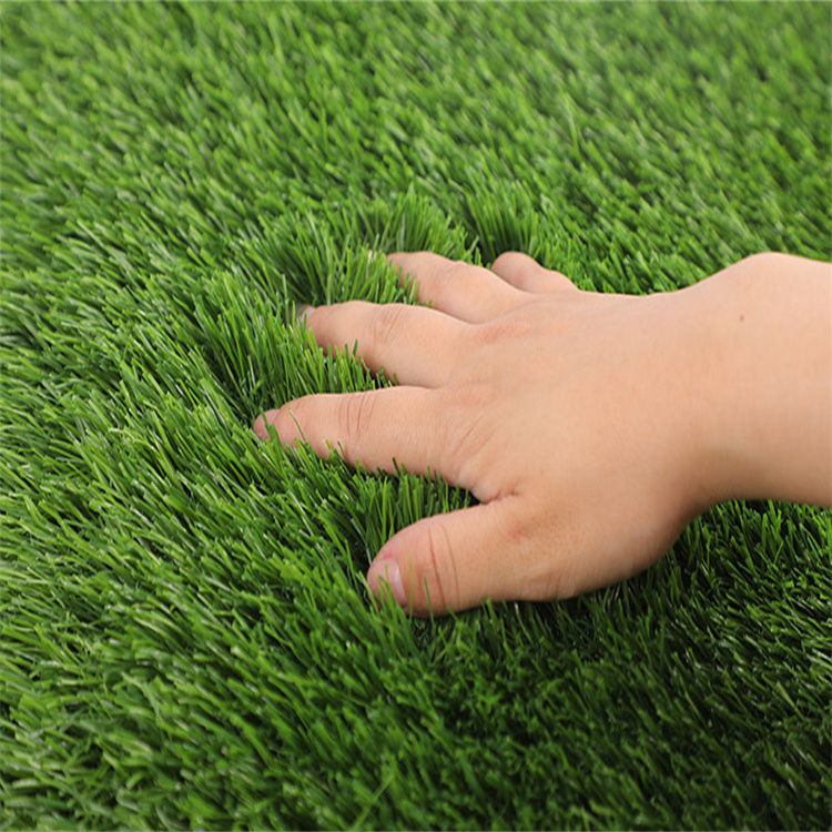 GHGrass indoor landscaping synthetic lawn mat outdoor play green color artificial turf natural grass carpet for garden balcony