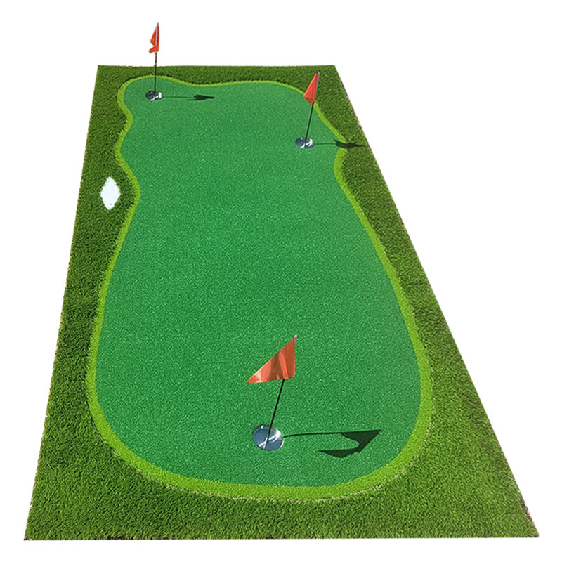 150*300cm Professional Mini Golf Course Indoor Outdoor Golf Putting Green Turf Matt Golf Hitting Practice Mat