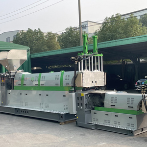 Strand Pelletizer Recycling Plastic Machine Hdpe Granules Pet Plastic Pellet Machine Granulator Pe Machine Pelletizer Plastic