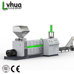 Lvhua Cheap LDPE HDPE Pellet Making Machine Granulator  Plastic Machine For Japan Plastic recycling machine