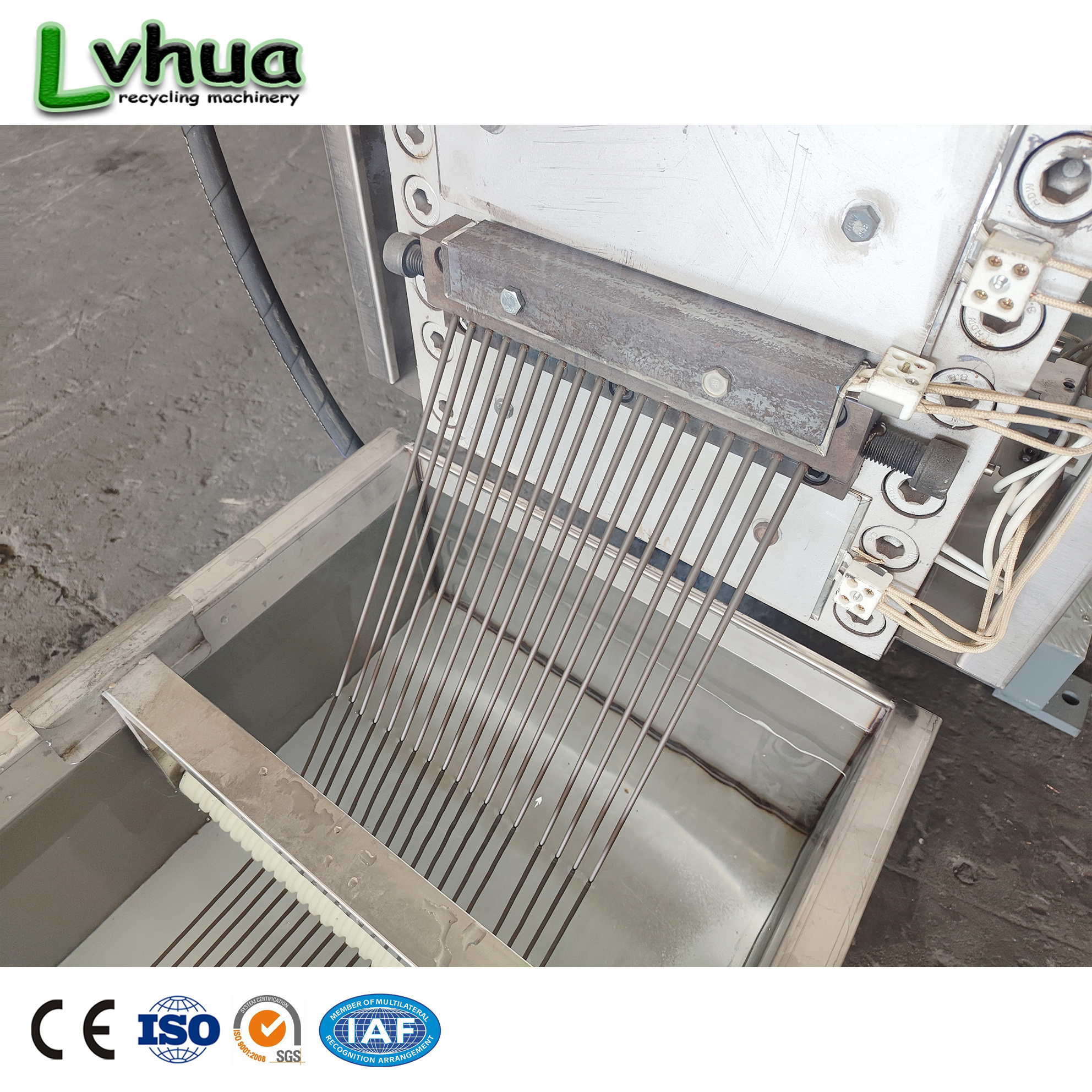 Lvhua Cheap LDPE HDPE Pellet Making Machine Granulator  Plastic Machine For Japan Plastic recycling machine