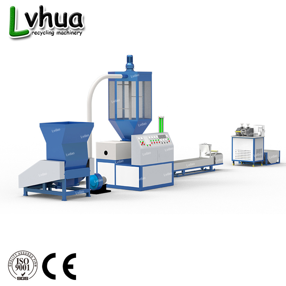 EPS package plastic compactor eps hot melt machine granulating  eps recycling machine