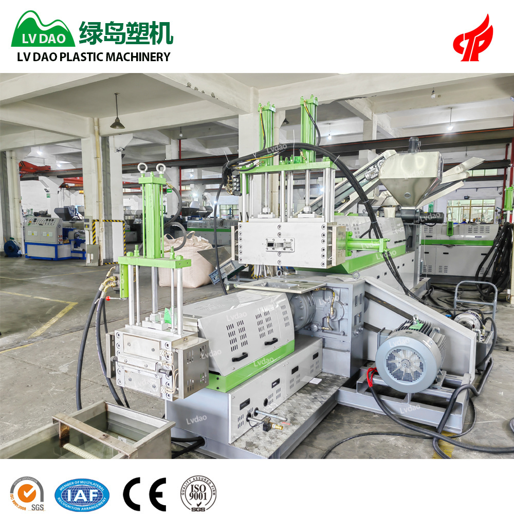 PP PE PS ABS PC PA PET Waste Plastic Recycling Granulator Pelletizer Machine Plastic Pellet Making Machine Manufacture