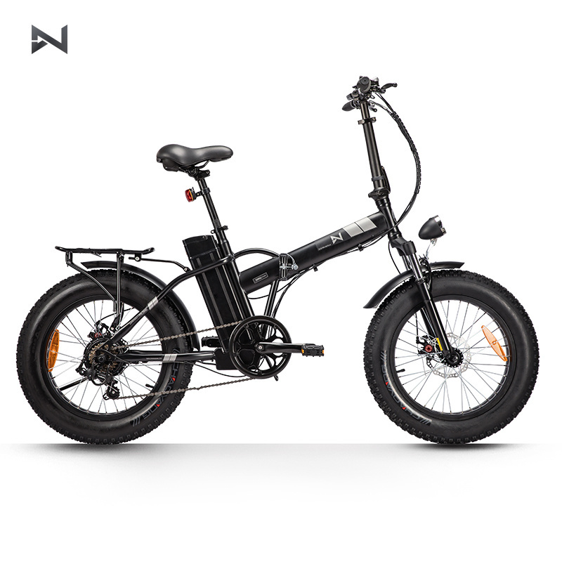 20 inches bici mountain bike Electric Fat eBike 500W 2 Seat Folding Electric Bike