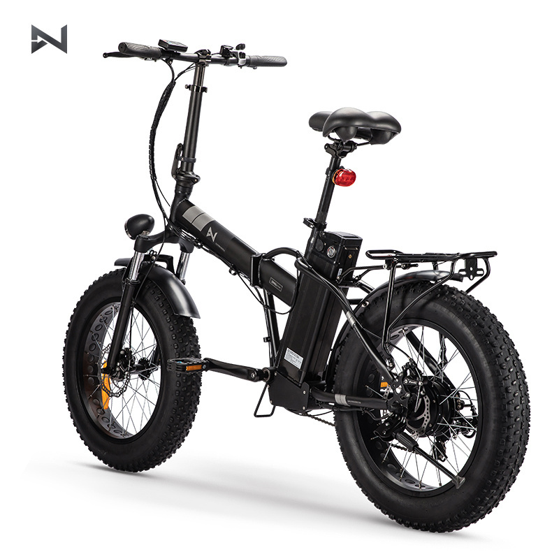 20 inches bici mountain bike Electric Fat eBike 500W 2 Seat Folding Electric Bike