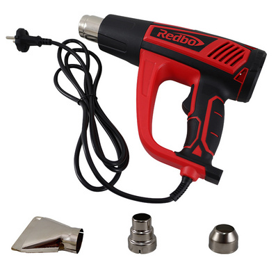 Electric Automotive Film Tool Welding Soldering Blower Hot Air Blower Gun Shrink Wrap 2000W Heat Gun For Plastic Sealing