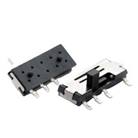 10*3.5*3.5mm Miniature SMT Slide Switches 3 positions push handle switch toggle switch