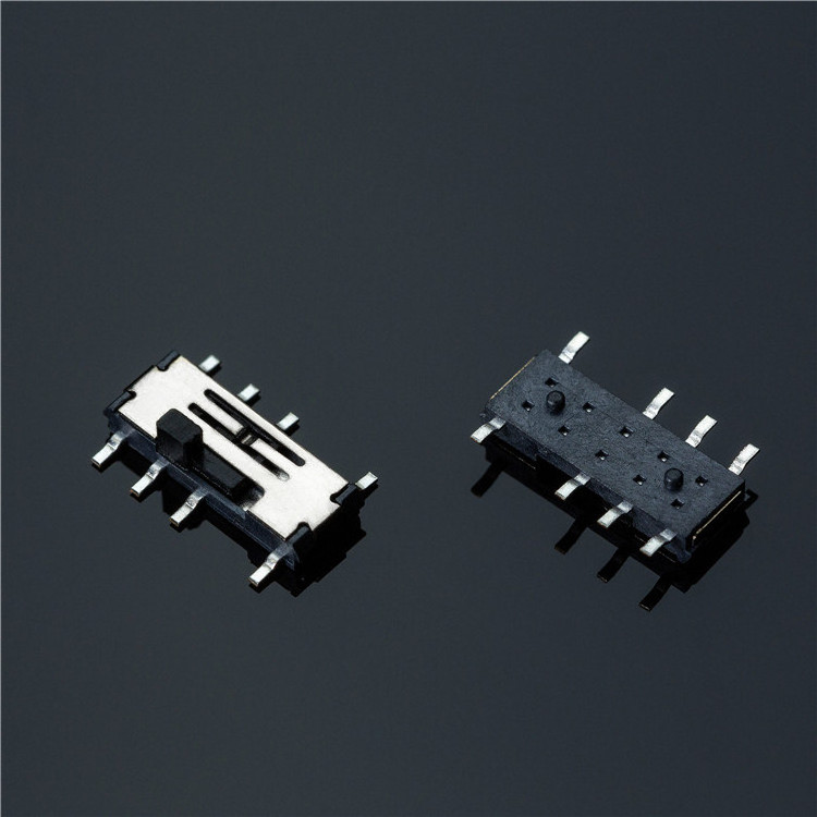 10*3.5*3.5mm Miniature SMT Slide Switches 3 positions push handle switch toggle switch