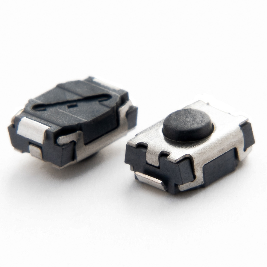 High quality 3mm*4mm push button snap-in smt tact switch low profile tactile switch mini button switch