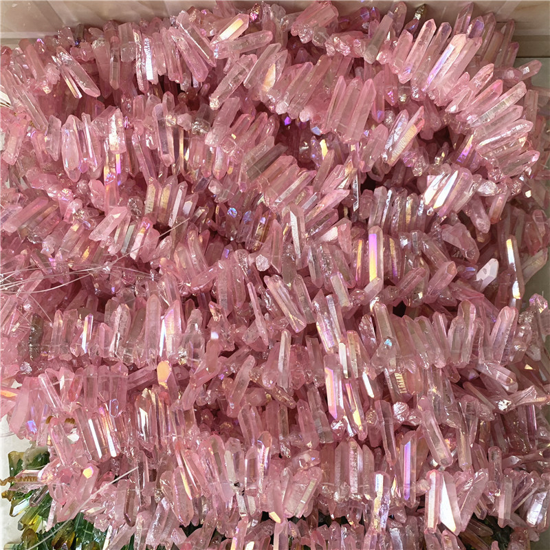 Natural crystal column stone crystal column for luxury crystal chandelier pendant