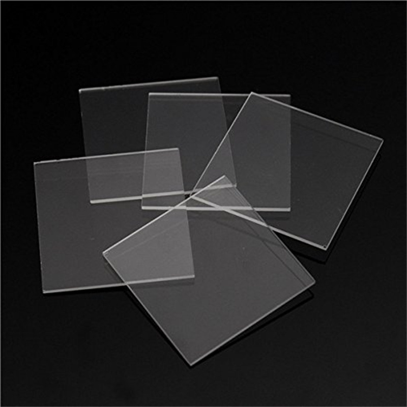 XRD sample tank test sheet carrier chip slotted quartz glass sheet