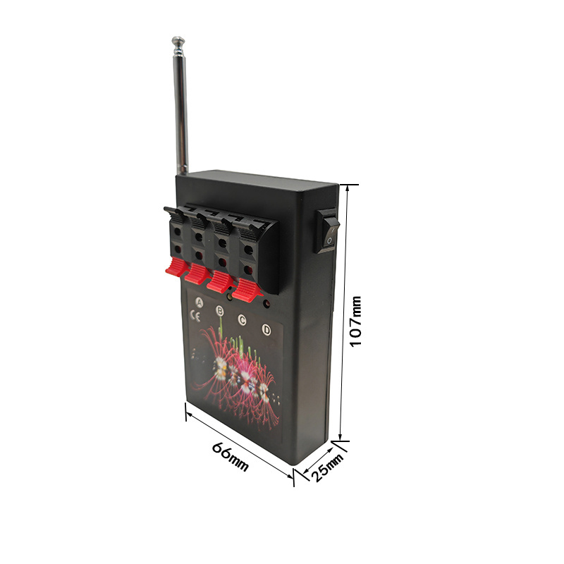 Fireworks Cold Fire Pyrotechnics 4 Channels 4 Cues Remote Control Fireworks Firing System For Party Decoration