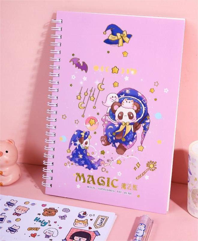 Custom  Cute Reusable Sticker Book for Sticker Collection Sticker Storage Book