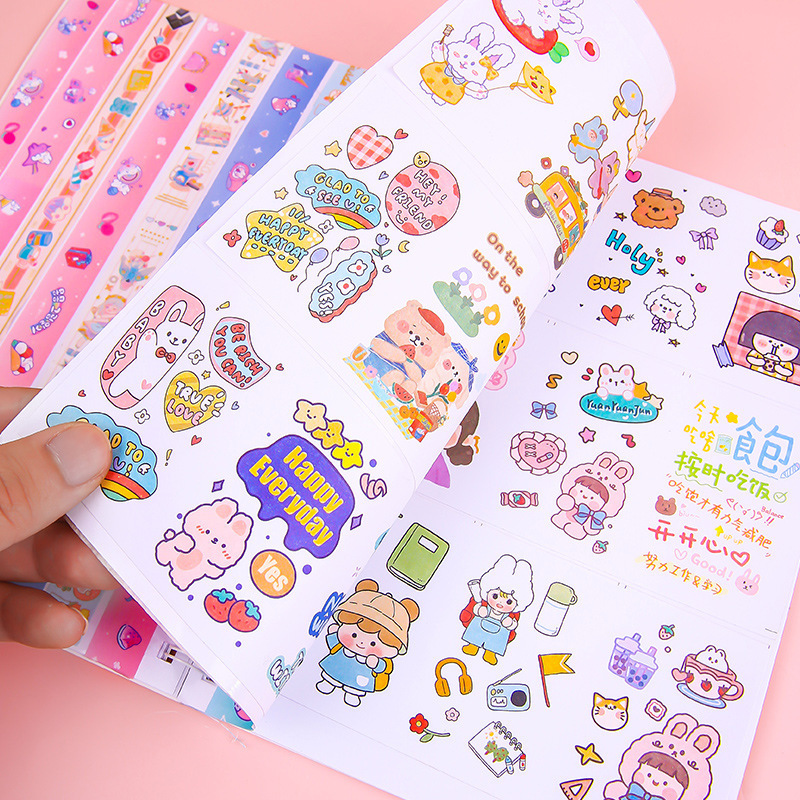 Custom Cute Reusable Sticker Book for Sticker Collection Sticker ...