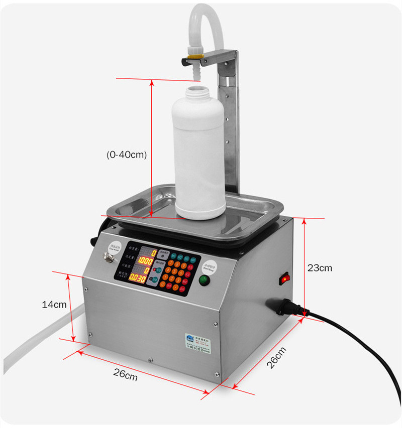 Automatic weighing and quantifying glue and Glue oil toothpaste liquid dispensing peristaltic pump filling machine