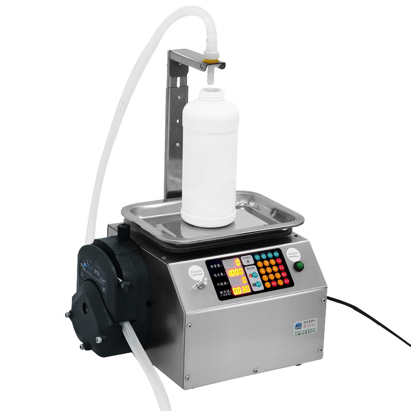 Automatic weighing and quantifying glue and Glue oil toothpaste liquid dispensing peristaltic pump filling machine