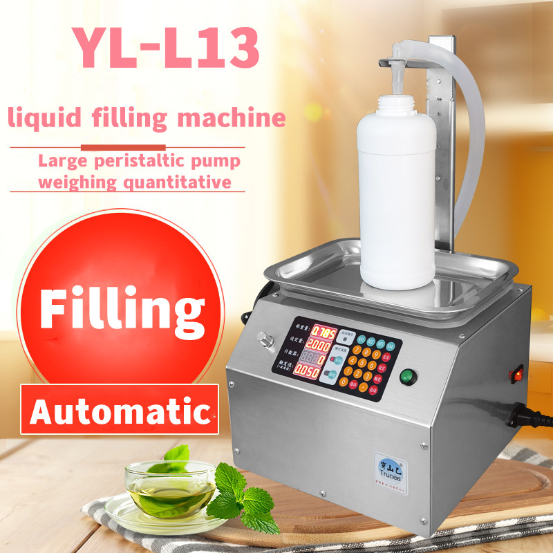 Automatic weighing and quantifying glue and Glue oil toothpaste liquid dispensing peristaltic pump filling machine