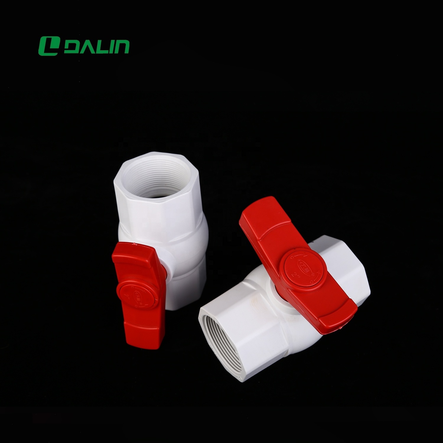 Manufacturer Wholesale Most Professional Garden Hose Threads Recycled Material Plastic Square Handle PVC Ball Valve