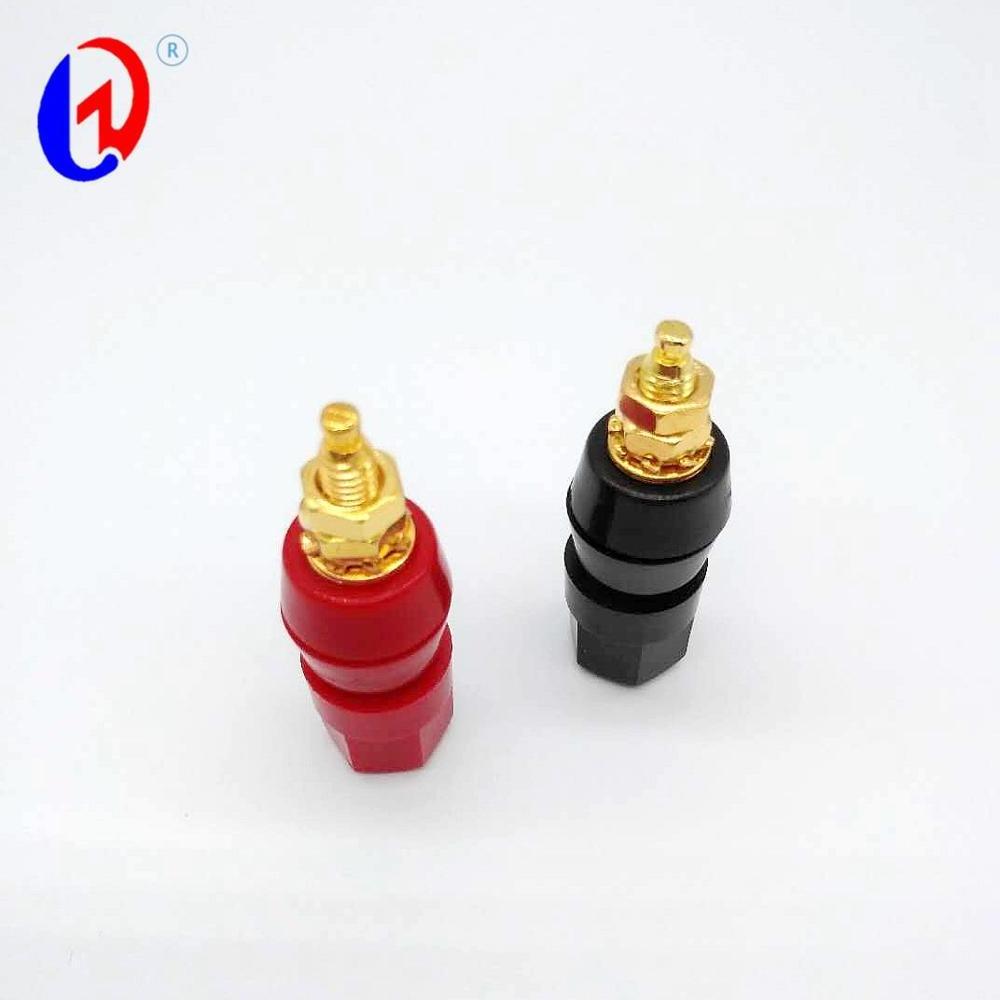 spring loaded speaker terminal banana plug screw binding post