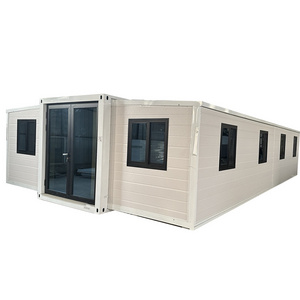 portable  foldable  home  20ft Prefab Expandable luxury tiny Villa 5 Bedroom 1 kitchen 1 bathroom container house