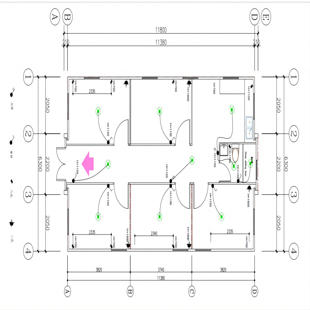 portable  foldable  home  20ft Prefab Expandable luxury tiny Villa 5 Bedroom 1 kitchen 1 bathroom container house