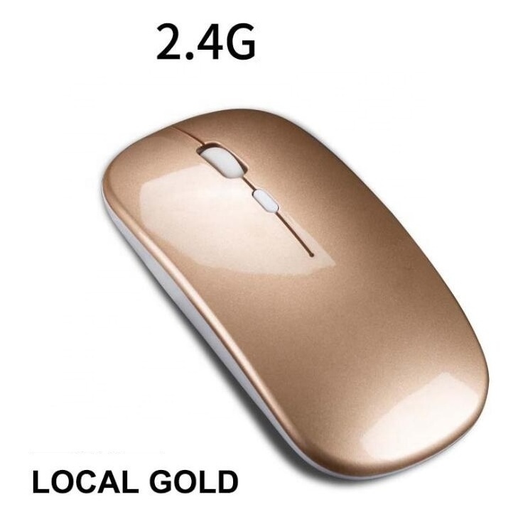 Promote New Wireless Rechargeable Mouse 2.4GHz Ultra-Thin Silent Opto-electronic Mouse for Home Laptop Office Use Computer Mouse