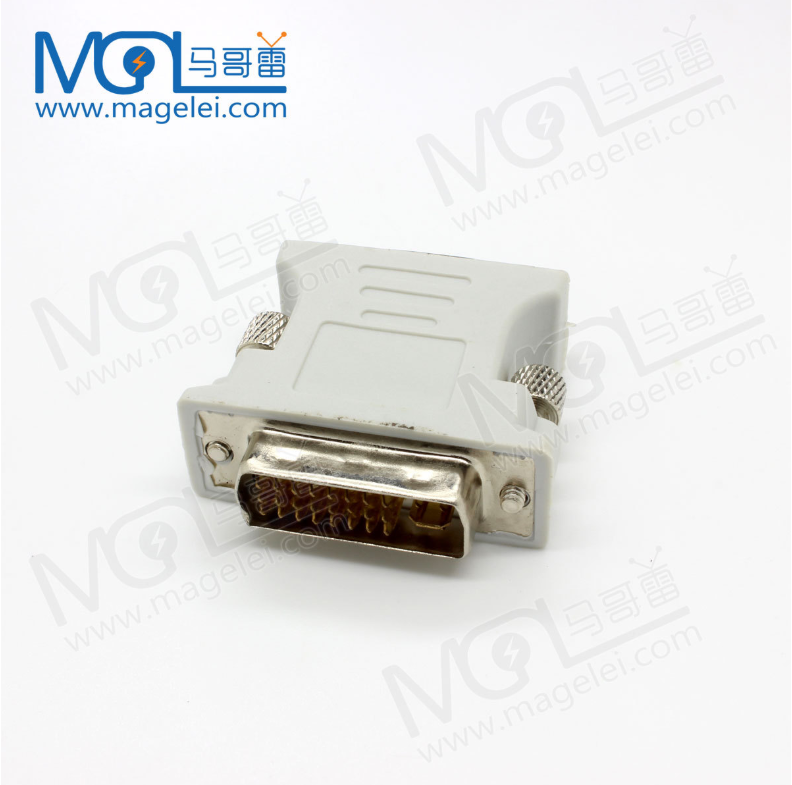 DVI to VGA adapter DVI 24+5 male to VGA female interface video card to display adapter