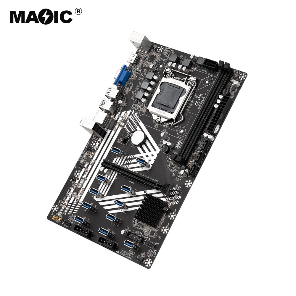 2022 New 11 US3.0 Motherboard B250S LGA1151 6/7/8 Gen Processor 3 x SATA3.0 Motherboard for Intel Core/Pentium/Celeron