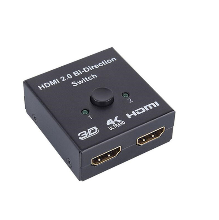 Professional 4K HDMI Audio Video Switcher 4K@60Hz 2 Port 2X1/1x2 Bi-directional HDMI Switch For PC Laptop PS3 TV