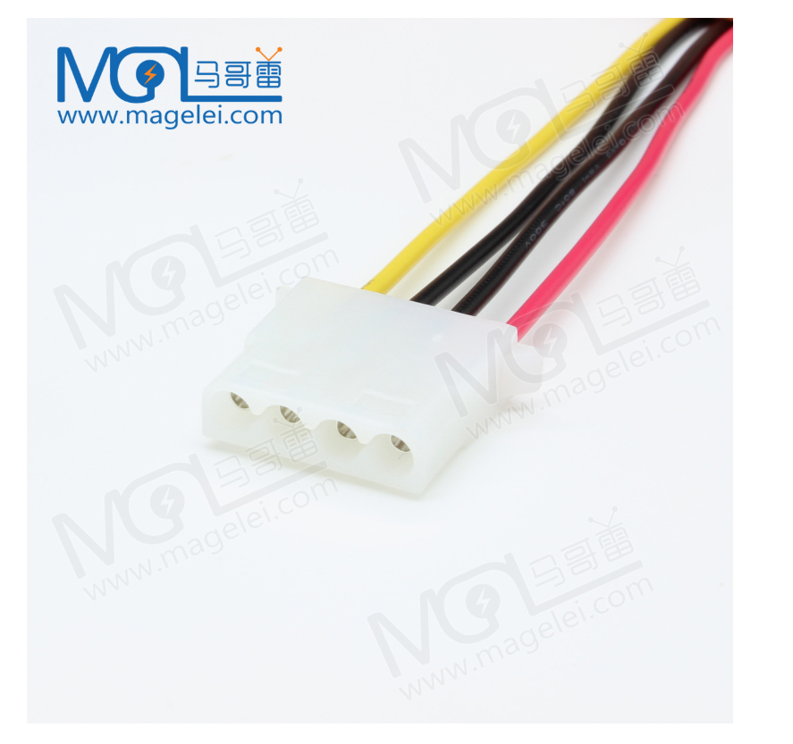 Factory price IDE 4Pin To Sata 15pin  Power Cable Sata 15 Pin Male To Dual Sata 4 pin Power Cable