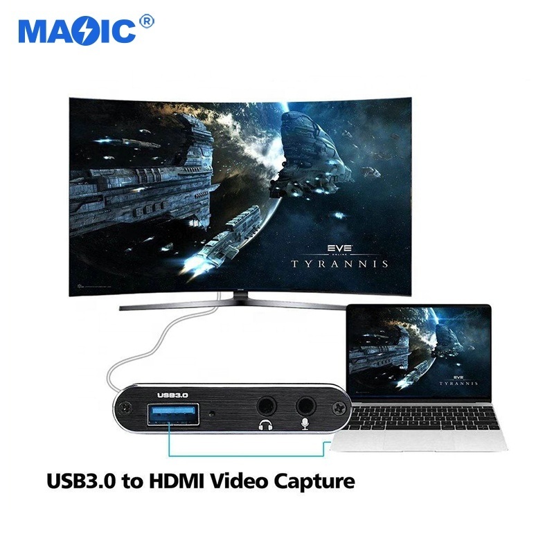 Video Capture Equipment HDMI to USB 3.0 4k 60hz Capturadora De Video HDMI Video Capture Card for Gaming Live Streaming