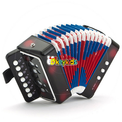 Wholesale toddlers wooden piano accordion professional children wooden piano accordion cheap piano accordion for sale W07K006C