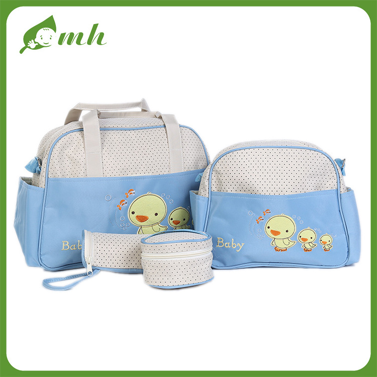 new design High quality good price set Baby diaper changing bag