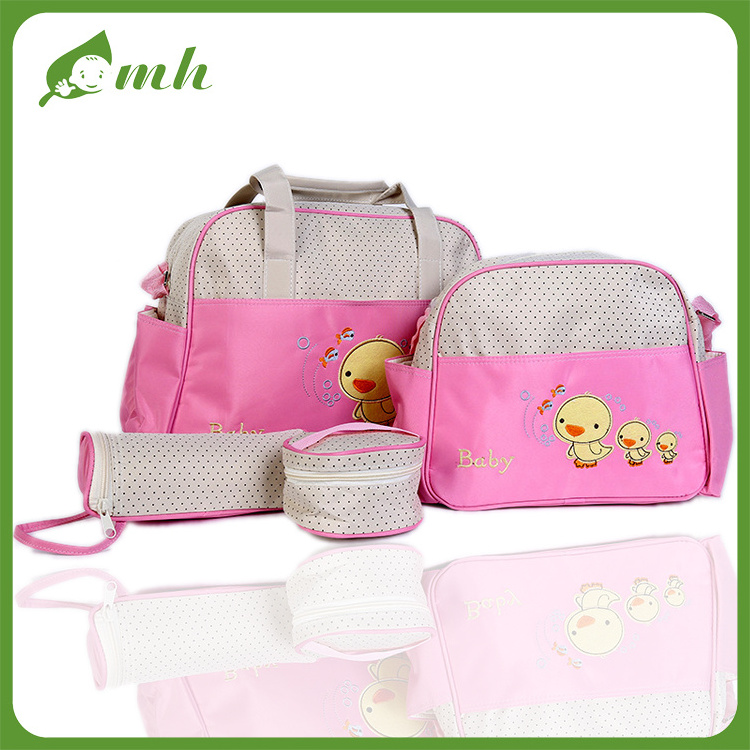 new design High quality good price set Baby diaper changing bag