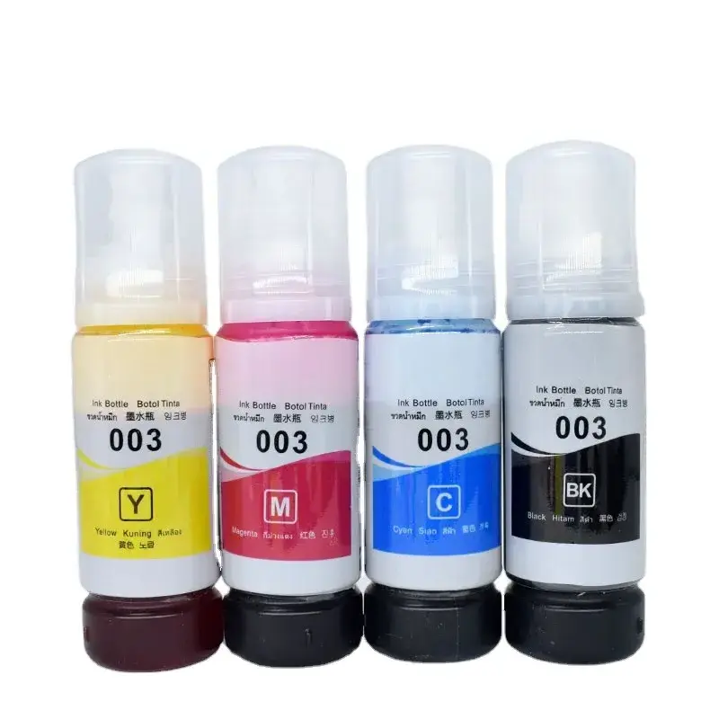 MaiGe Compatible Epson 003 Ink 4 Colors for L1110 L3100 L3101 L3110  L3115 L3116  L3150 L3210 L3250 L5290