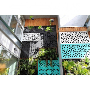 Decorative Laser Cut Metal Screen Lattice Panels for Gardens