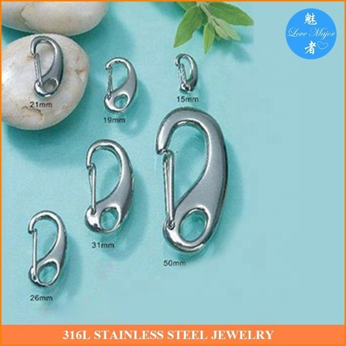 Stainless Steel Lobster Claws Clasps Jewellery Findings 15mm