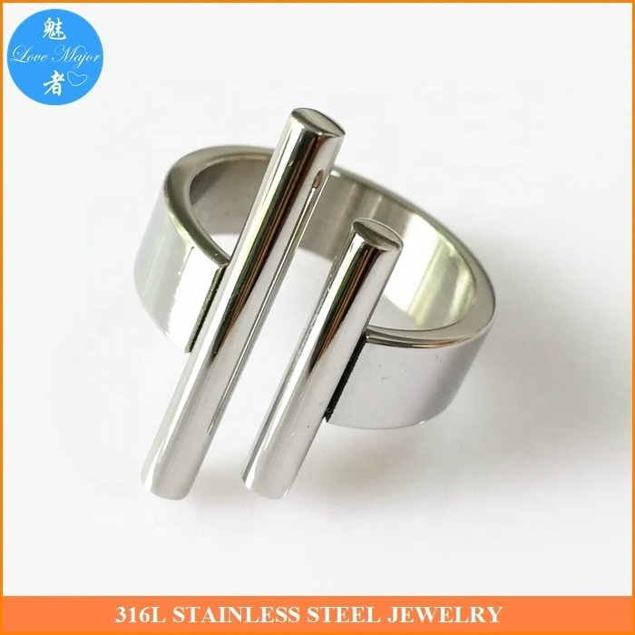 Stainless Steel Cylindrical Opening thumb ring