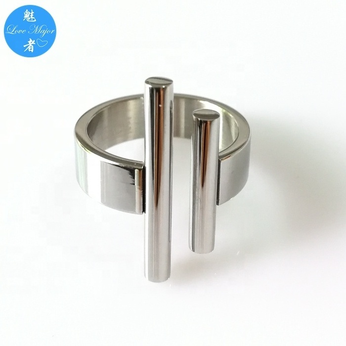 Stainless Steel Cylindrical Opening thumb ring