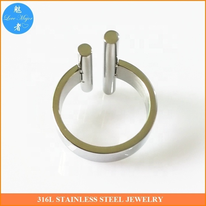 Stainless Steel Cylindrical Opening thumb ring