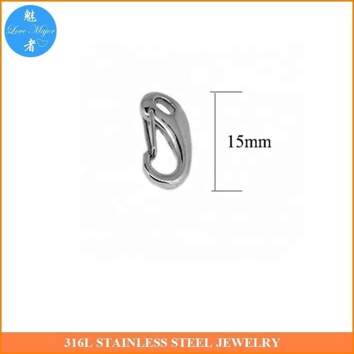 Stainless Steel Lobster Claws Clasps Jewellery Findings 15mm