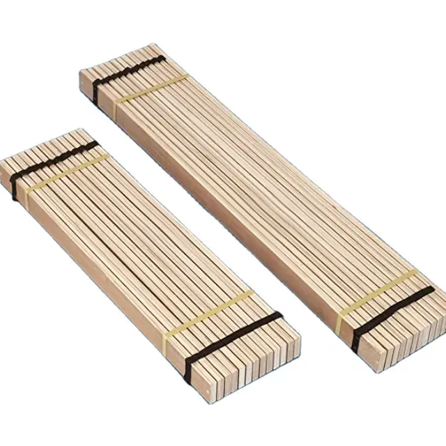 High Quality Furniture Poplar LVL Plywood Timber strengthen wooden slats bed frame